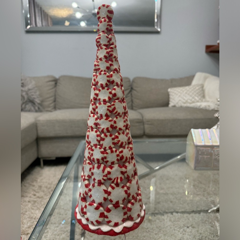 Peppermint Clay Tree